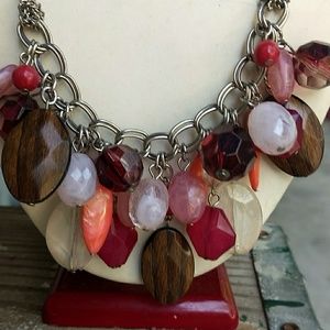 Beaded statement necklace by Lane Bryant